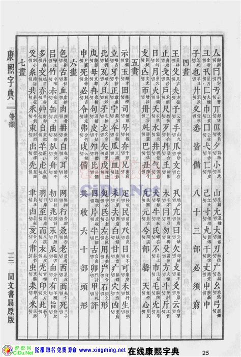 吳五行|康熙字典：吳字解释、笔画、部首、五行、原图扫描版